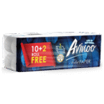 Soft Toilet Rolls (10+2) Rolls – 3 Ply – 150 Sheets