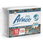 Avinoo Facial Tissues 120 Sheets – 10 Nylon Packs