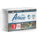 Avinoo Facial Tissues 120 Sheets – 3 Nylon Packs