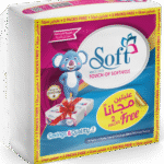 محارم سحب سوفت 170 محرمة 10 اكياس + 2 مجانا