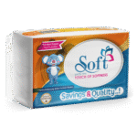 Soft Facial Tissues 226 Sheets – 3 Nylon Packs