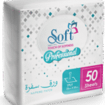 Soft Table Napkins 23×23 cm – 1 Ply – 50 Sheets – 40 Packs
