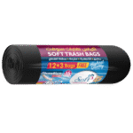 Soft Trash Bags Roll 70×85 cm – 15 bags