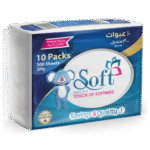 Soft Facial Tissues 300 Sheets – 10 Nylon Packs