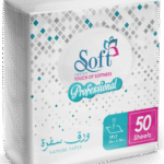 Soft Table Napkins 30×30 cm – 1 Ply – 50 Sheets
