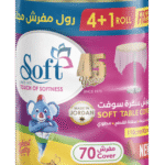 Soft Table Roll 90×110 cm – 70 sheets (4+1 rolls)