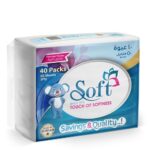 Soft Facial Tissues 50 Sheets – 40 Nylon Packs