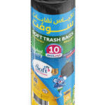 Soft Trash Bags with Drawstring 72×85 cm – 10 bags