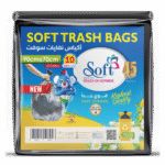 Soft Square Folded Trash Bags 70×90 cm – 10 bags